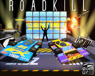 Roadkill title screen for Amiga CD32